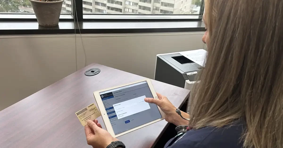 Info PSV : Numérisation de la carte RAMQ avec un appareil mobile