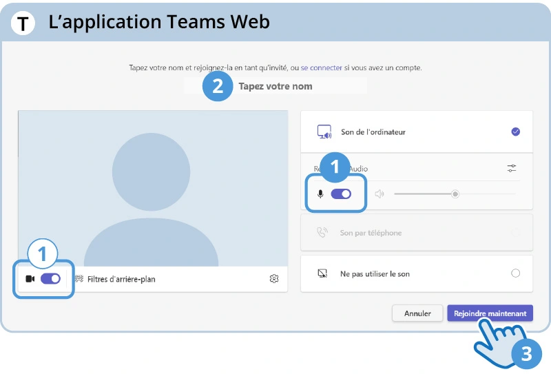 Fenêtre d’identification PC 