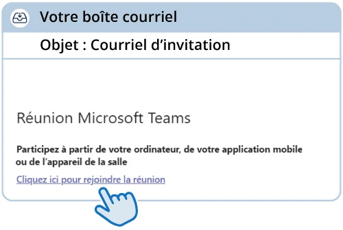 Exemple de courriel d’invitation