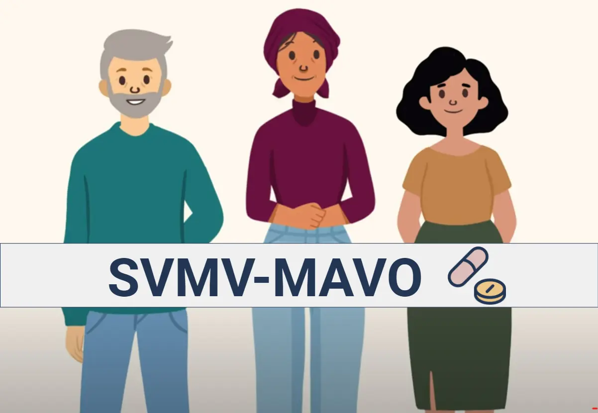 Personnages animés de la capsule vidéo SVMV-MAVO